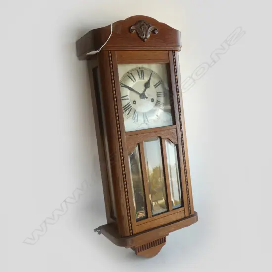 WOODEN WALL CLOCK H.680mm