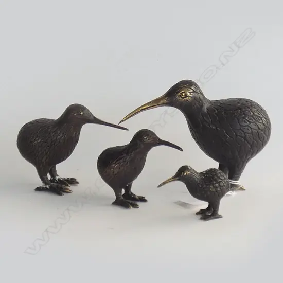 4 BRONZE KIWI LARGEST H 105