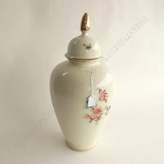 LG ALKA MEISSEN LIDDED FLOOR URN H. 530MM