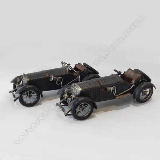 PR TIN CLASSIC 1928 MERCEDES S TYPE TOY CARS L 330MM