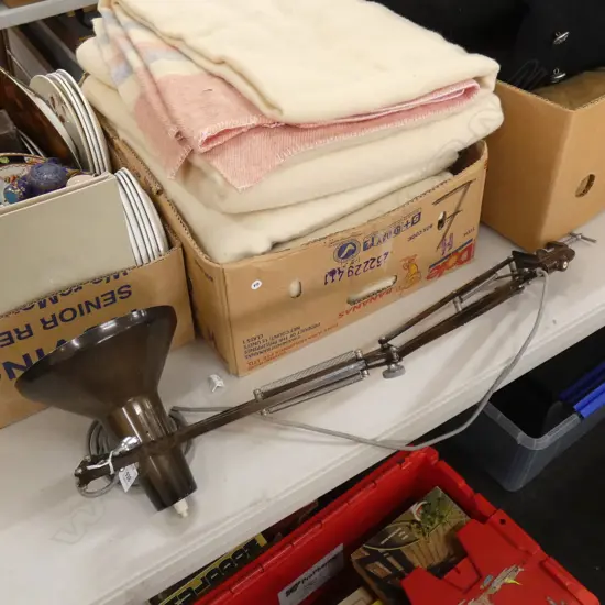 LG ANGELPOISE LAMP WITH CLAMP 