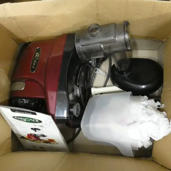 BOX LOT JUICER; OSCAR DA-1000
