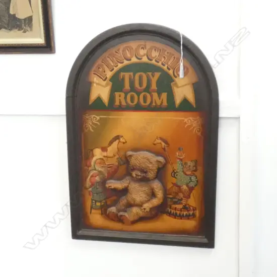 PINOCCHIO TOY ROOM DISPLAY BOARD  410 X 610MM