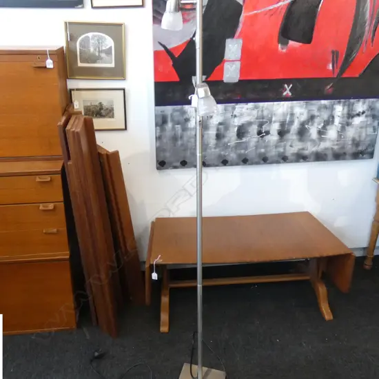 MODERN TWIN LIGHT FLOOR LAMP H. 1565MM