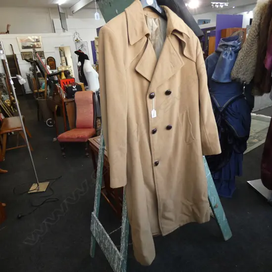 VINTAGE CAMEL GREATCOAT 
