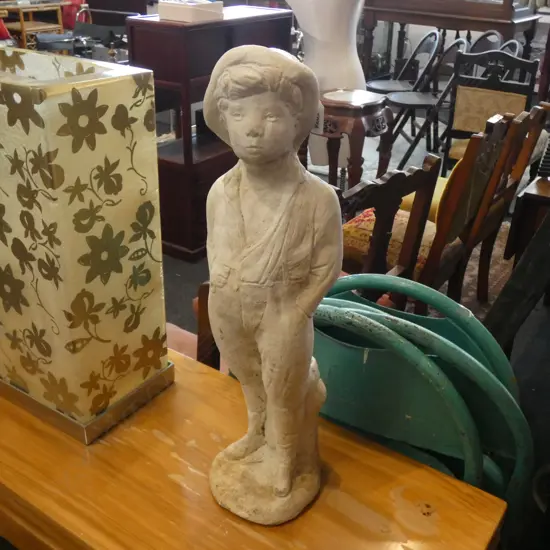 CONCRETE GARDEN STATUE H 590MM