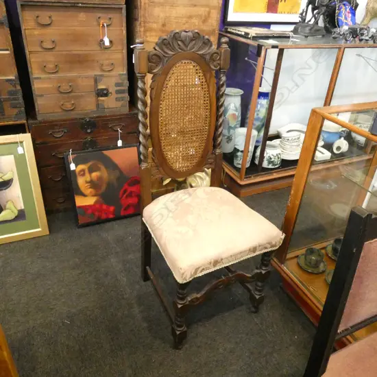 JACOBEAN STYLE CHAIR