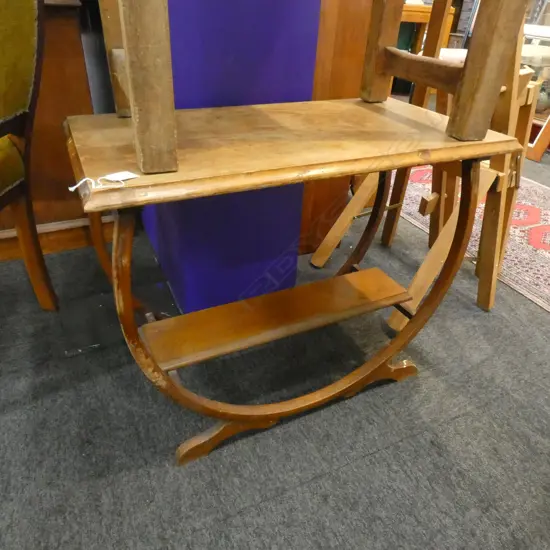 DECO WOODEN SIDE TABLE...