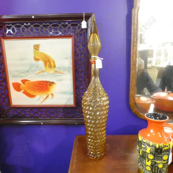 AMBER GENIE BOTTLE H.580mm