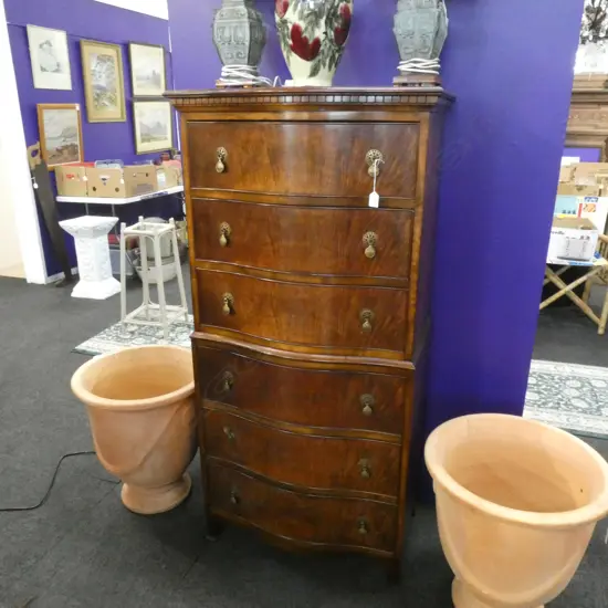 GEORGIAN STYLE CHEST ON CHEST...