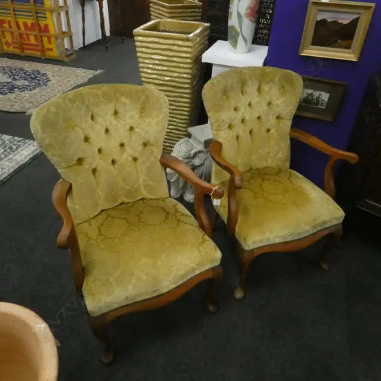 PR UPHOLSTERED ARMCHAIRS