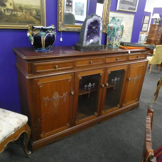 HIGH QUALITY AMERICAN OAK SIDEBOARD