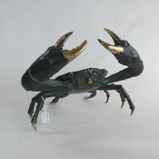 BRONZE CRAB PATINATED FINISH H295