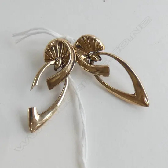 PR 9CT EARRINGS BROKEN 7.35gms