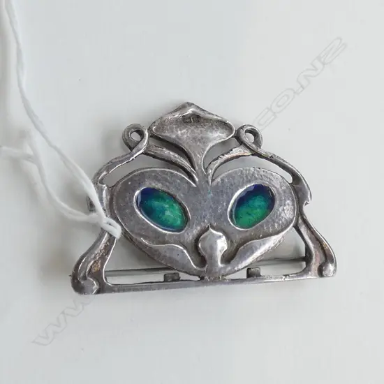 ART NOUVEAU SILVER HALF BUCKLE BROOCH ARCHIBALD KNOX ?