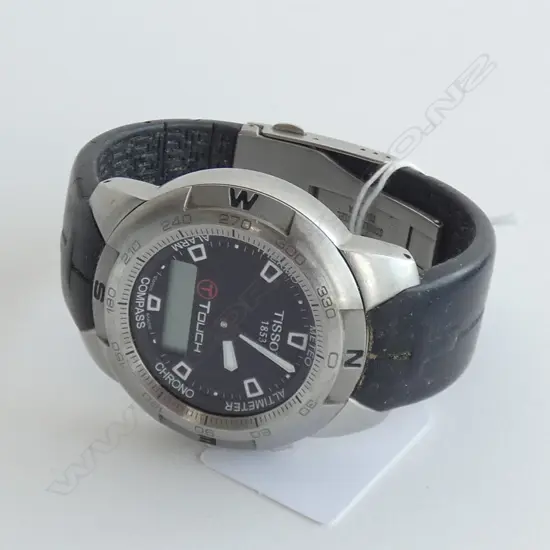 GENT'S TISSOT TOUCH WRISTWATCH (needs battery)