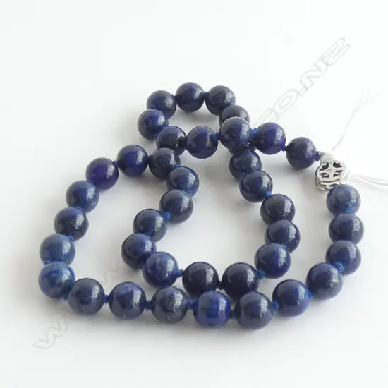 LAPIS LAZULI BEAD NECKLACE
