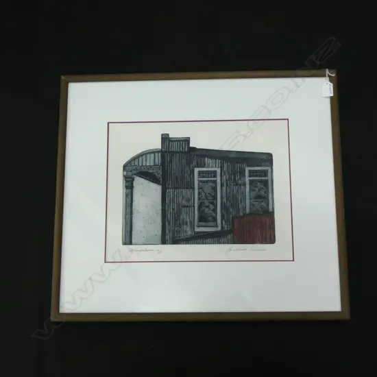 JULIENNE FRANCIS 'CORRUGATIONS' ARTISTS PROOF 310x400mm