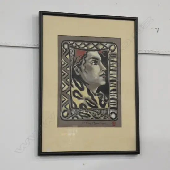 SALLY BURTON PORTRAIT 9/25 455x325mm