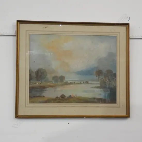 BLYTH FLETCHER  GOUACHE LANDSCAPE 440x570mm