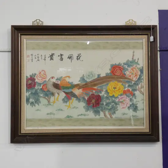 CHINESE FLORAL PRINT H800 W970