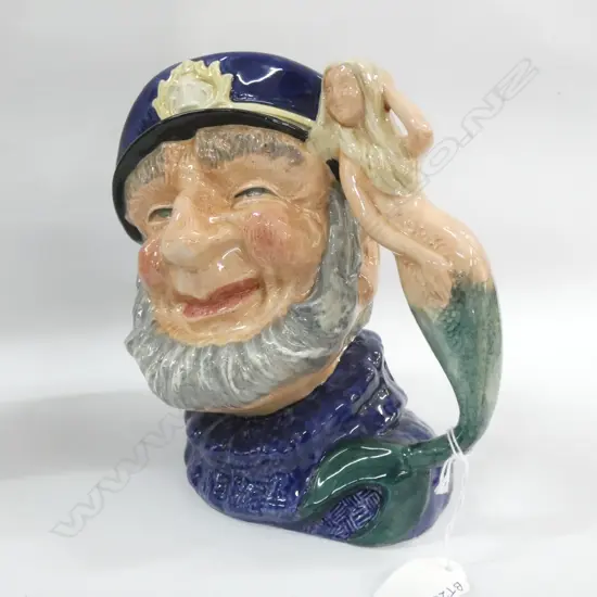 ROYAL DOULTON CHARACTER JUG 'OLD SALT' D6551 H 200MM