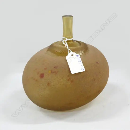 KOSTA BODA VASE SIGNED B VALLIEN H 190MM