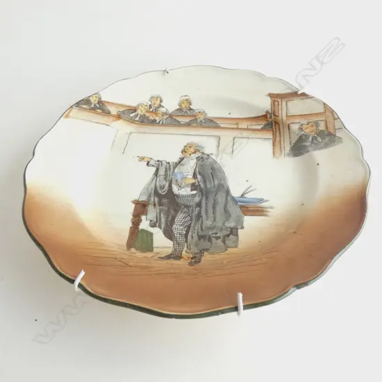 ROYAL DOULTON PLATE - SERGEANT BUZFUZ DIA 220MM
