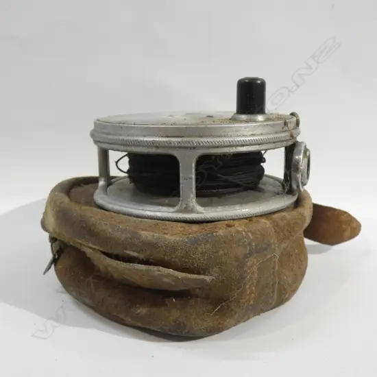 ALUMINIUM FISHING REEL, F. STEANS CHCH