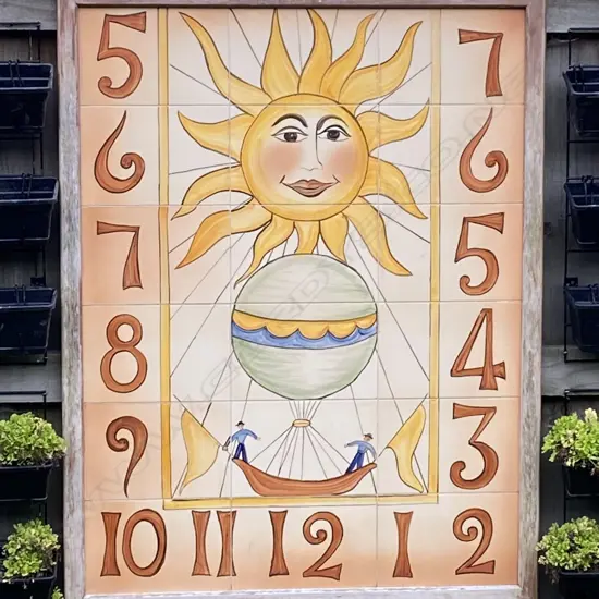 each tile is 195X295mm