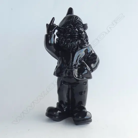 BLACK RESIN GNOME  H300