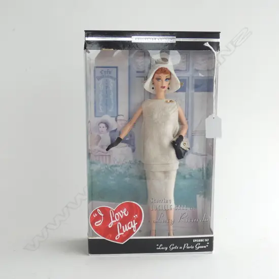 MATTEL 'I LOVE LUCY' BARBIE, BOXED H.345mm