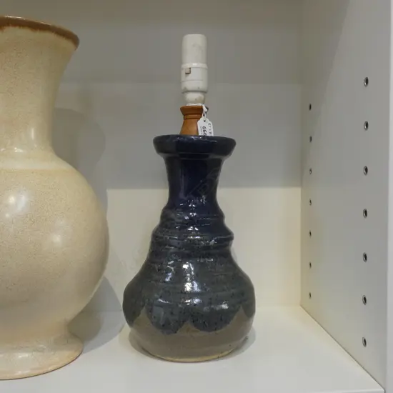 POTTERY LAMP BASE, POTTER UNKNOWN H. 400MM