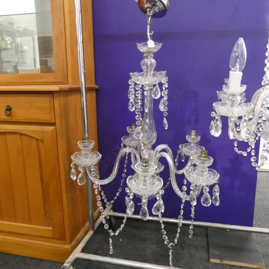 CRYSTAL CHANDELIER 5-arm