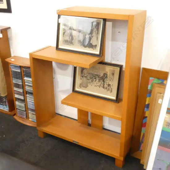 CONTEMPORARY RIMU SHELVES 920x285x1285mm