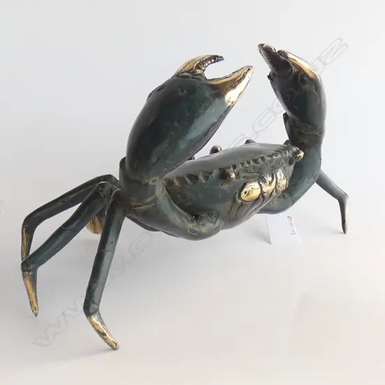 METAL CRAB POLISHED BRASS HIGLIGHTS H170