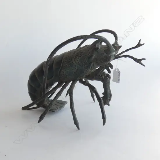 METAL LOBSTER PATINA FINISH L270