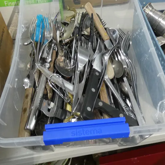 BOX LOT ASST. CUTLERY