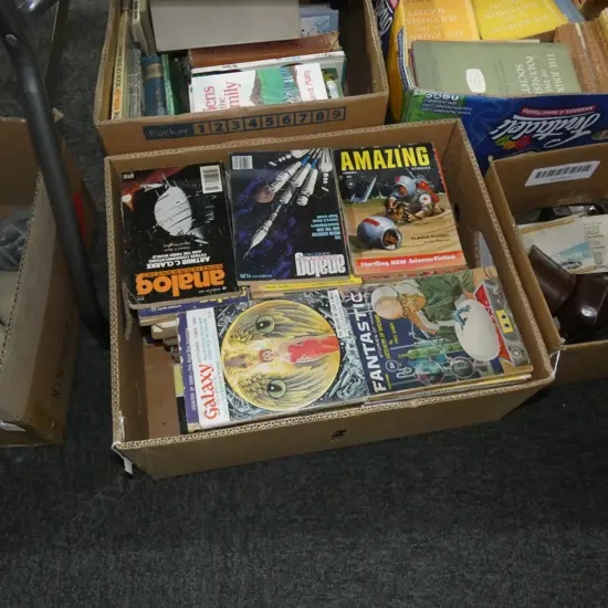 BOX BOOKS; 1950'S PULP SCI/FI