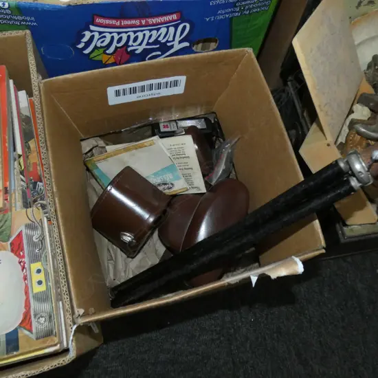 BOX LOT VOIGTLANDER CAMERAS ETC