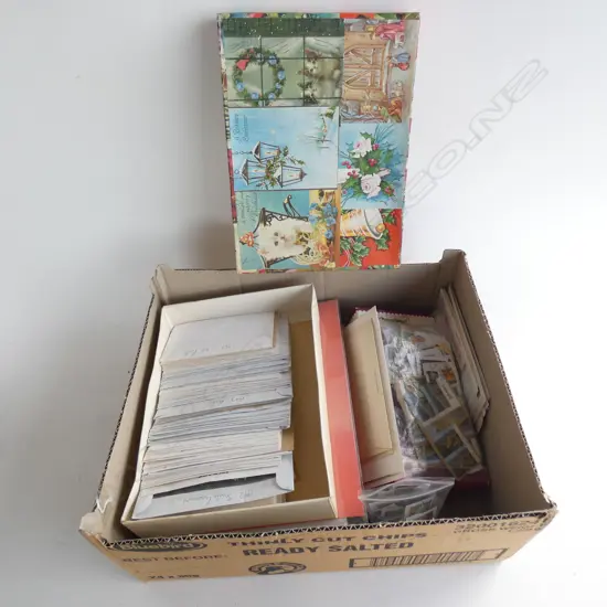 LG BOX STAMPS - WORLD - ALBUMS / LOOSE & FIRST DAY COVERS