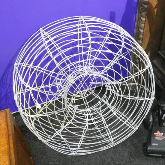VINTAGE WIRE LOBSTER TRAP 700mm dia