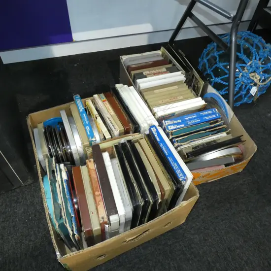 8mm FILM COLLECTION; 2 BOXES