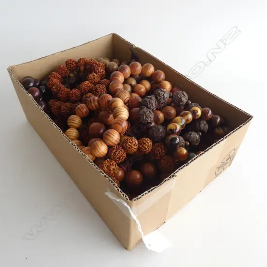 ASST. WOOD & RESIN BEAD BRACELETS