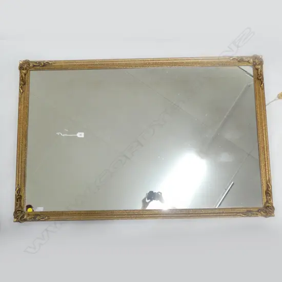 LARGE GILT FRAMED MIRROR...