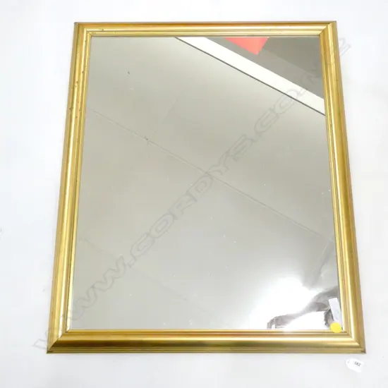 GILT FRAMED MIRROR 