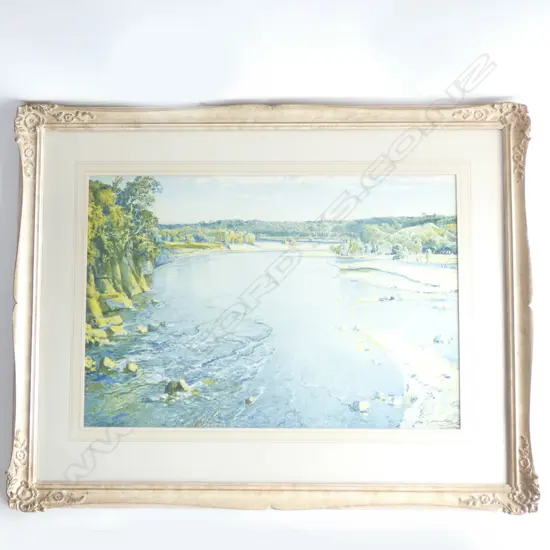 RIVER LANDSCAPE PRINT 420x620mm