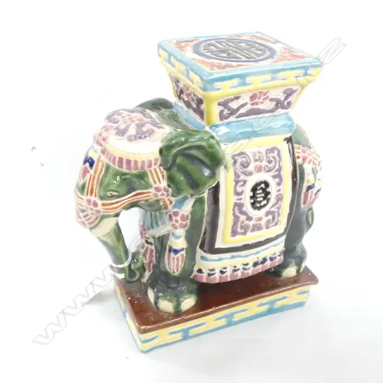 CERAMIC ELEPHANT H.210mm