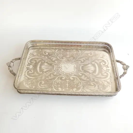SILVER PLATE TRAY L.530mm