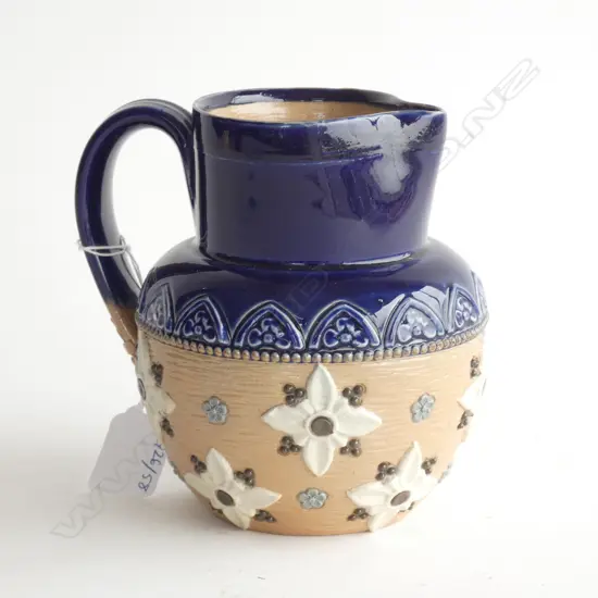 A Doulton Lambeth stoneware jug,